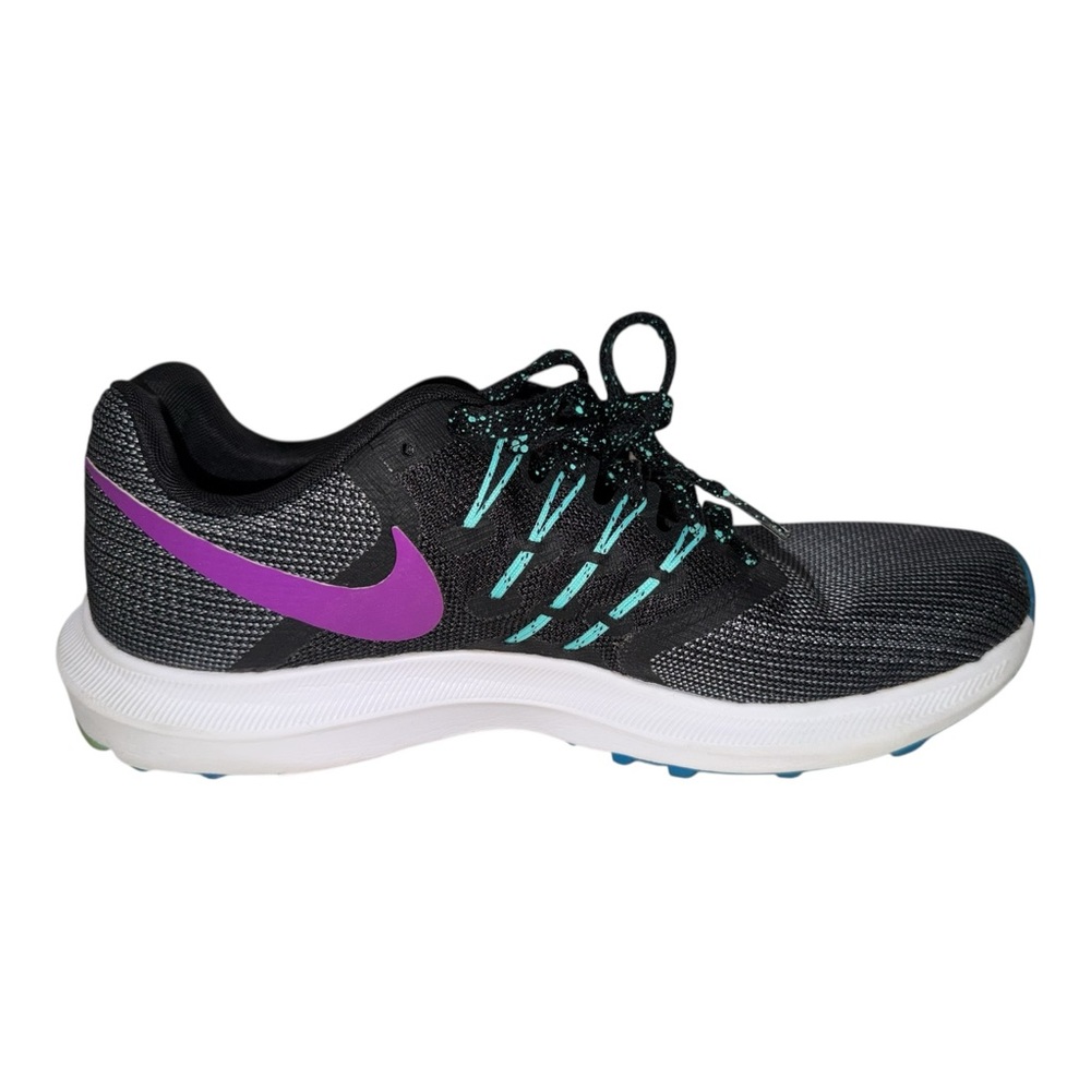 Nike Run Swift SE Running Shoes Black, Purple & Turquoise - Women’s Size 10 - Picture 7 of 13